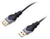 Wirez USB-A (M) - USB-A (F), predlžovací, 1,8 m CI-484