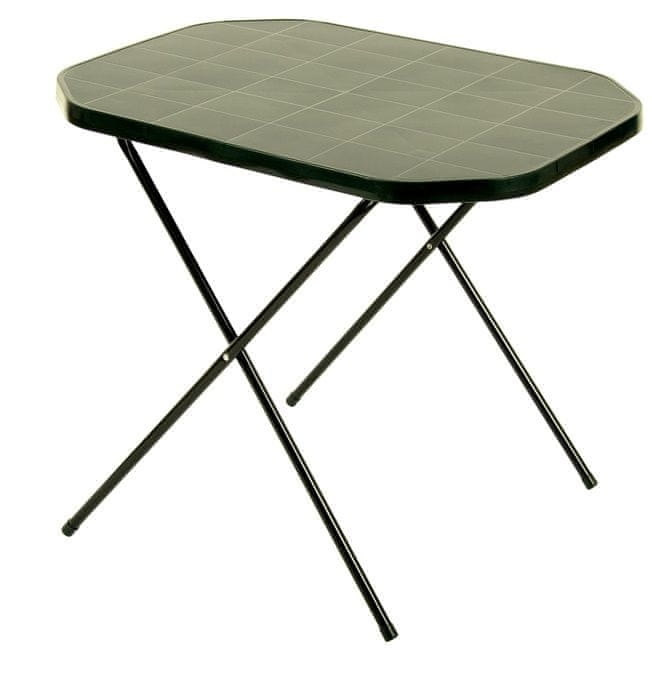 DAJAR Stôl CAMPING 53x70 - zelený