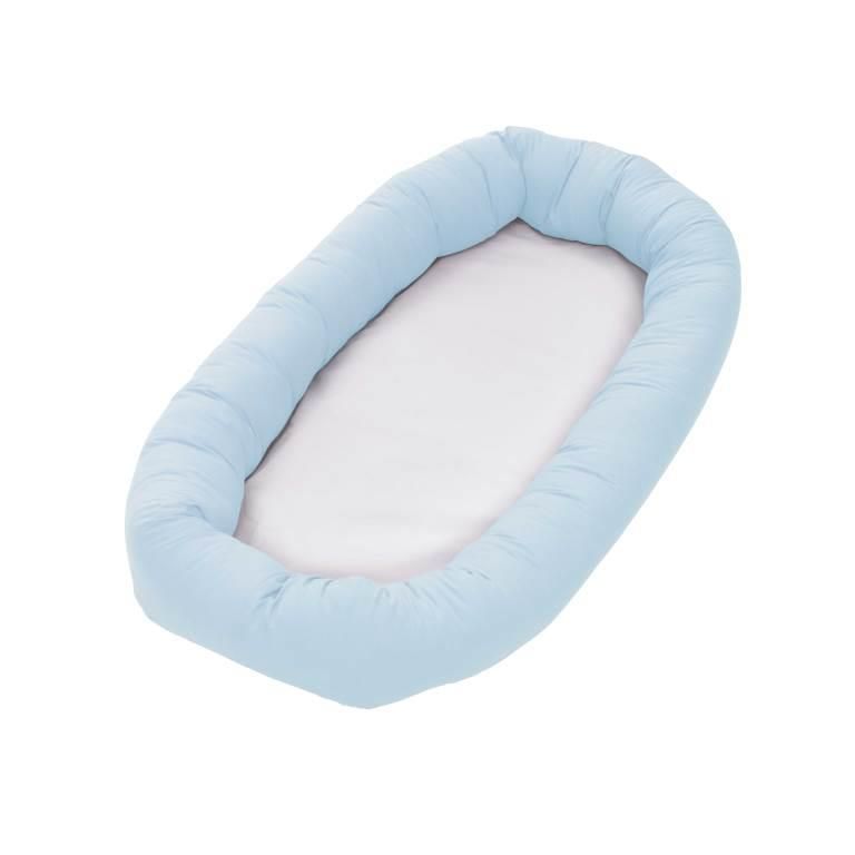 BabyDan Detské hniezdo Cuddle Nest, Baby blue