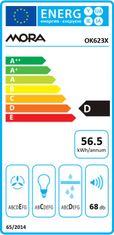 MORA OK 623 X komínový digestor