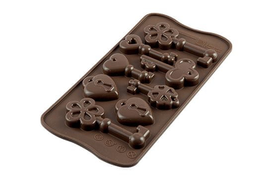 Silikomart Silikónová forma na čokoládu kľúče