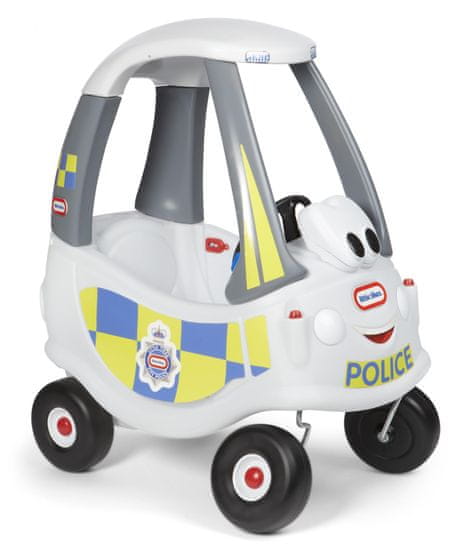 Little Tikes Cozy Coupe - sivé policajné auto