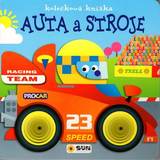 Auta a stroje - kolečková knížka - leporelo