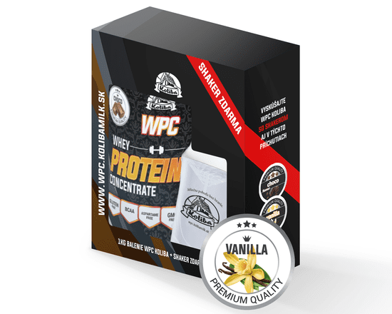 WPC Koliba vanilla 1kg + Šejker