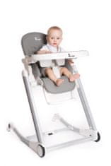 Bo Jungle Jedálenská stolička B-HIGH CHAIR Grey