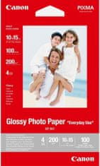 Canon Foto papier GP-501, 10x15 cm, 100 ks, 210g / m2, lesklý (0775B003)