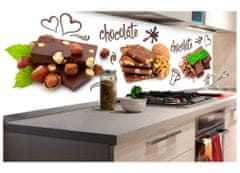 Dimex fototapety do kuchyne, samolepiace - Kocky čokolády 60 x 180 cm