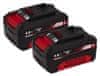 Bateria Power X-Change 18V (2x4,0 Ah) Twinpack Aku