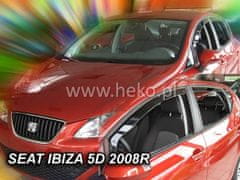 HEKO Deflektory okien Seat Ibiza 2008-2017 (4 diely)