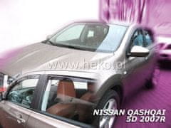 HEKO Deflektory okien Nissan Qashqai 2007-2014 (4 diely)