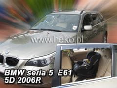 HEKO Deflektory okien BMW 5er 2003-2010 (4 diely, E61, combi)