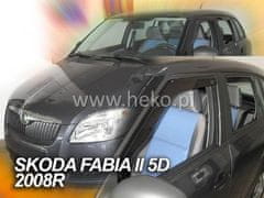 HEKO Deflektory okien Škoda Fabia II. 2007-2014 (4 diely, combi)