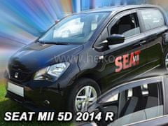 HEKO Deflektory okien Seat Mii 2012-2021 (predné, 5 dverí)