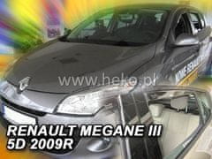 HEKO Deflektory okien Renault Megane 2009-2016 (4 diely, hatchback)