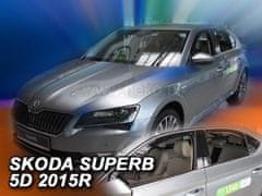 HEKO Deflektory okien Škoda Superb III. 2015- (4 diely, liftback)