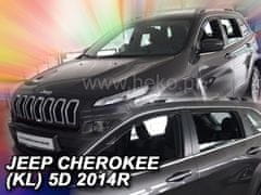 HEKO Deflektory okien Jeep Commander 2006-2010 (4 diely)