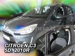 HEKO Deflektory okien Citroen C3 2009-2017 (predné)