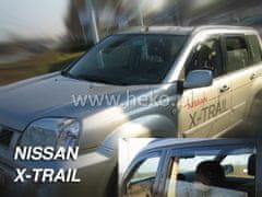 HEKO Deflektory okien Nissan X-Trail 2001-2007 (4 diely)