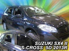 HEKO Deflektory okien Suzuki SX4 S-Cross 2013- (4 diely)