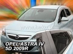 HEKO Deflektory okien Opel Astra J 2009-2015 (4 diely)