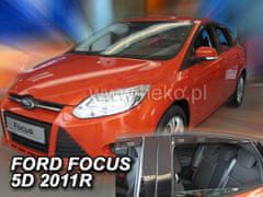 HEKO Deflektory okien Ford Focus 2011-2018 (4 diely, hatchback/sedan)