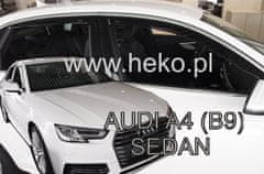 HEKO Deflektory okien Audi A4 2016- (4 diely, sedan)