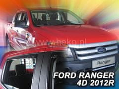 HEKO Deflektory okien Ford Ranger 2012- (4 diely)