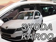 HEKO Deflektory okien Škoda Karoq 2017- (4 diely)