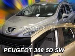 HEKO Deflektory okien Peugeot 308 2007-2013 (4 diely, combi)