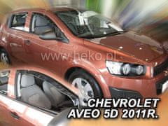 HEKO Deflektory okien Chevrolet Aveo 2011-2015 (predné)