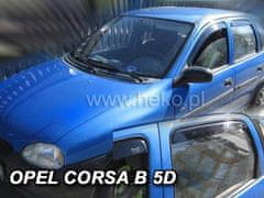 HEKO Deflektory okien Opel Corsa B 1993-2000 (4 diely)