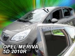 HEKO Deflektory okien Opel Meriva B 2010-2017 (5 dverí, 4 diely)