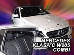 HEKO Deflektory okien Mercedes C-Class W205 2014- (5 dverí, 4 diely, combi)