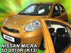 HEKO Deflektory okien Nissan Micra 2010-2016 (4 diely)