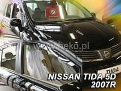 HEKO Deflektory okien Nissan Tiida 2007-2012 (4 diely, hatchback)