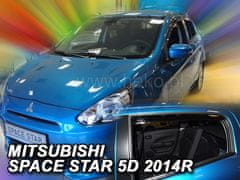 HEKO Deflektory okien Mitsubishi Space Star 2012- (4 diely)