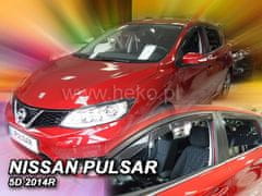 HEKO Deflektory okien Nissan Pulsar 2014-2018 (4 diely)