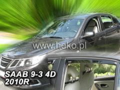 HEKO Deflektory okien Saab 9-3 2002-2012 (4 diely, sedan)