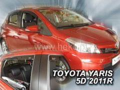 HEKO Deflektory okien Toyota Yaris 2010-2020 (5 dverí, 4 diely)