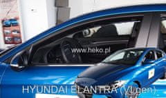 HEKO Deflektory okien Hyundai Elantra 2015-2020 (predné)