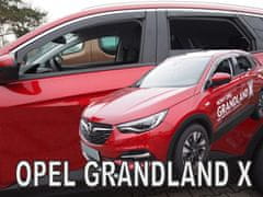 HEKO Deflektory okien Opel Grandland X 2017- (4 diely)