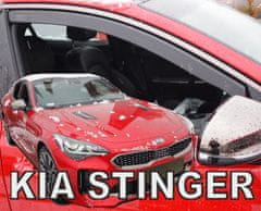 HEKO Deflektory okien Kia Stinger 2017- (predné)