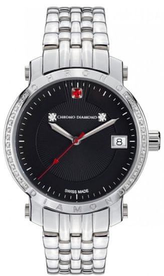 Chrono Diamond dámské hodinky 10610B Damenuhr Nesta