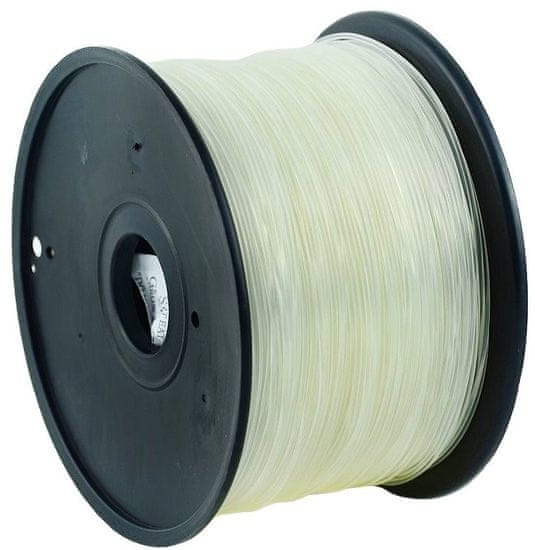 Gembird tisková struna (filament), ABS, 1,75mm, 1kg, průhledná (3DP-ABS1.75-01-TR)