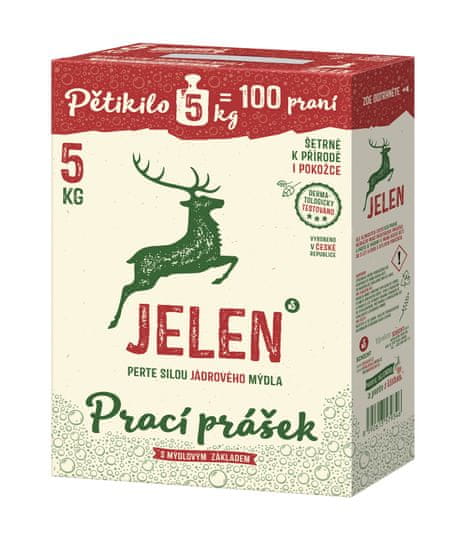 Jelen Mydlový prášok 5kg BOX