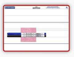Centropen Obojstranne stierateľná tabuľka formátu A4 s predtlačenými čiarami. 