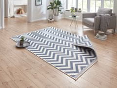 NORTHRUGS Kusový koberec Twin Supreme 103435 Palma blue creme – na von aj na doma 80x350