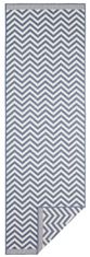 NORTHRUGS Kusový koberec Twin Supreme 103435 Palma blue creme – na von aj na doma 80x350