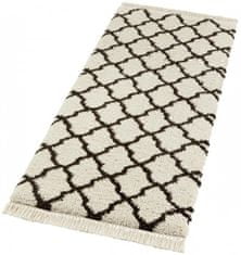 Mint Rugs AKCIA: 80x200 cm Kusový koberec Desiré 103328 Creme Schwarz 80x200