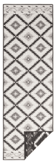 NORTHRUGS Kusový koberec Twin Supreme 103429 Malibu black creme – na von aj na doma 80x150